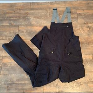 The North Face Black Womens Freedom Ski Bib Pants